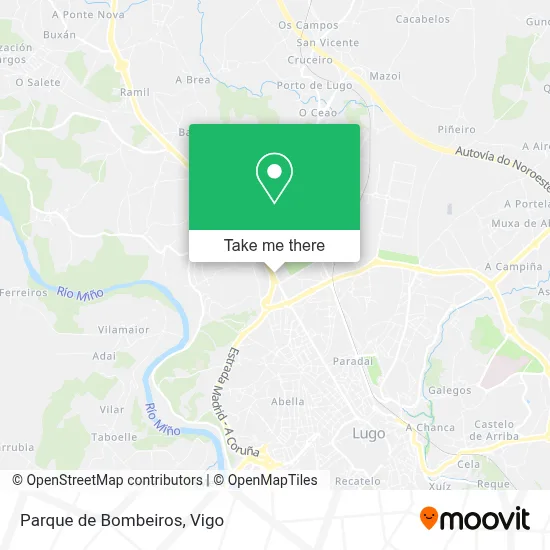 Parque de Bombeiros map