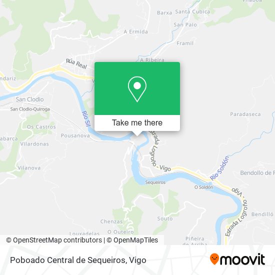 Poboado Central de Sequeiros map
