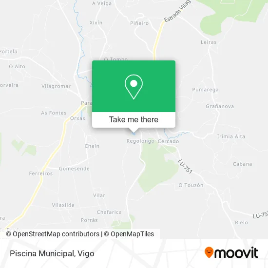 Piscina Municipal map