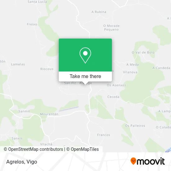 Agrelos map