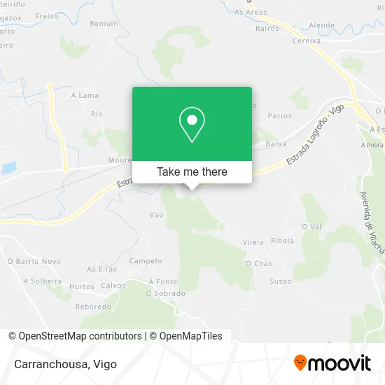 Carranchousa map