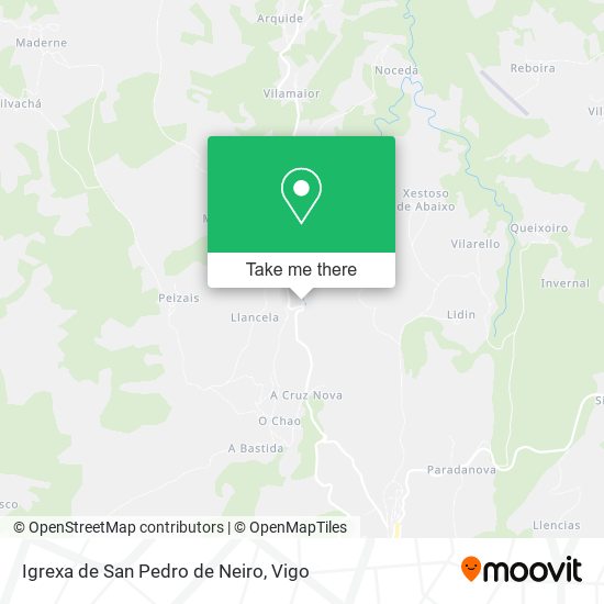 Igrexa de San Pedro de Neiro map