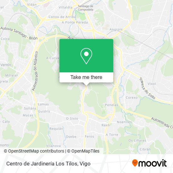 Centro de Jardinería Los Tilos map