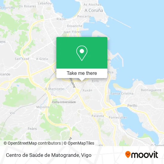 Centro de Saúde de Matogrande map