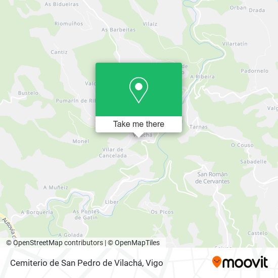 Cemiterio de San Pedro de Vilachá map