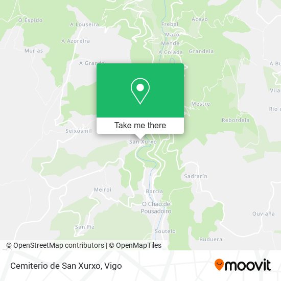 Cemiterio de San Xurxo map