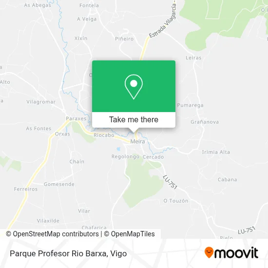 Parque Profesor Rio Barxa map