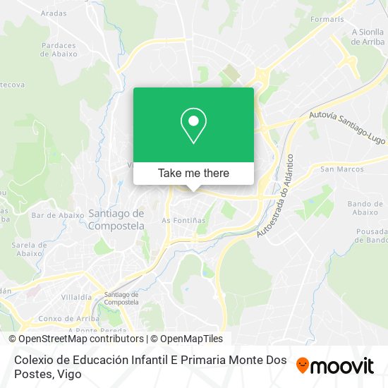 Colexio de Educación Infantil E Primaria Monte Dos Postes map