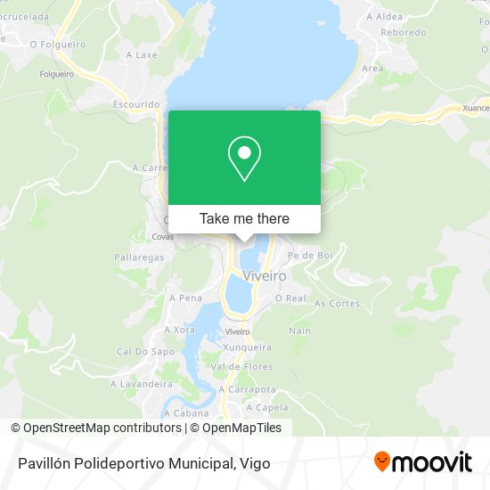 Pavillón Polideportivo Municipal map