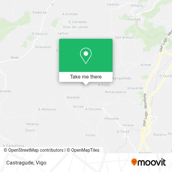 Castragude map