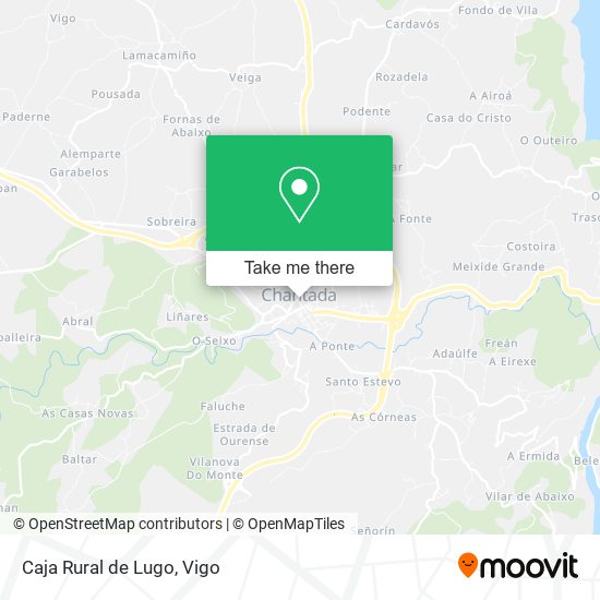 Caja Rural de Lugo map