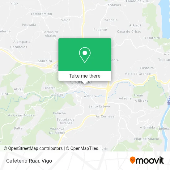 Cafetería Ruar map