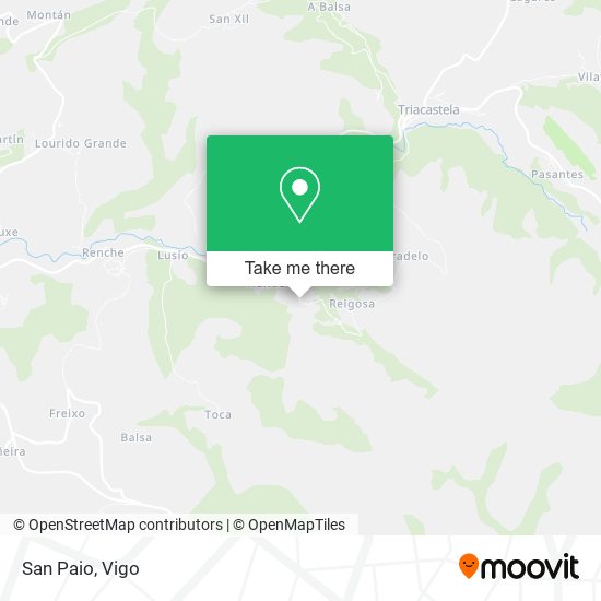 San Paio map