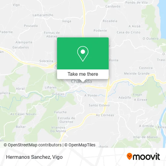 Hermanos Sanchez map