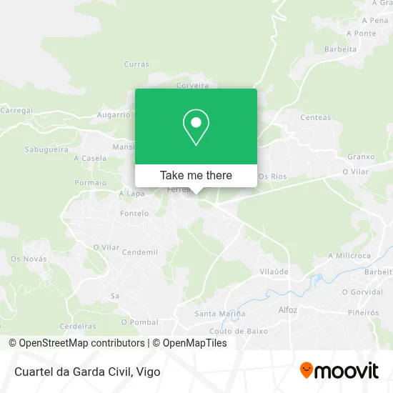 Cuartel da Garda Civil map