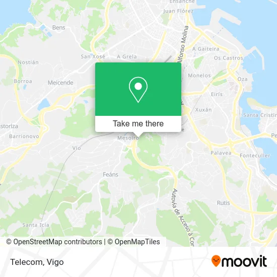 Telecom map