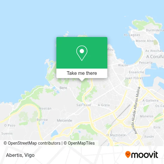 Abertis map
