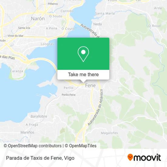 Parada de Taxis de Fene map