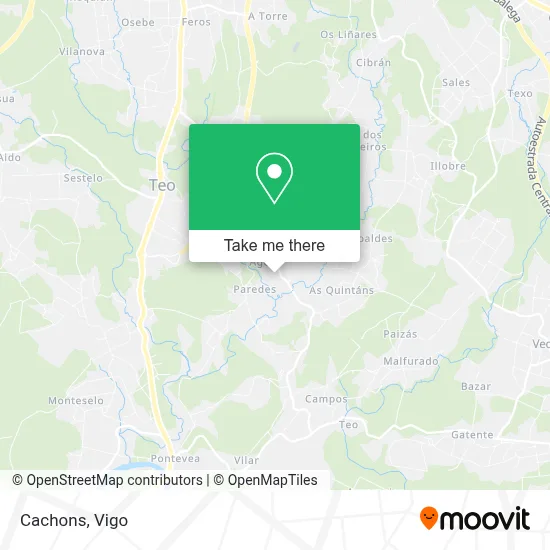 Cachons map