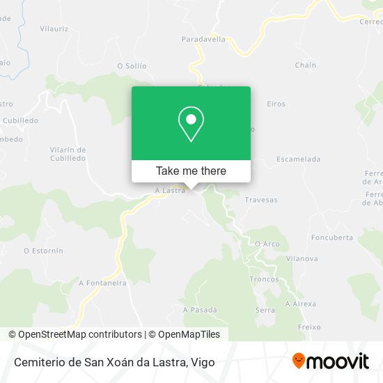 Cemiterio de San Xoán da Lastra map