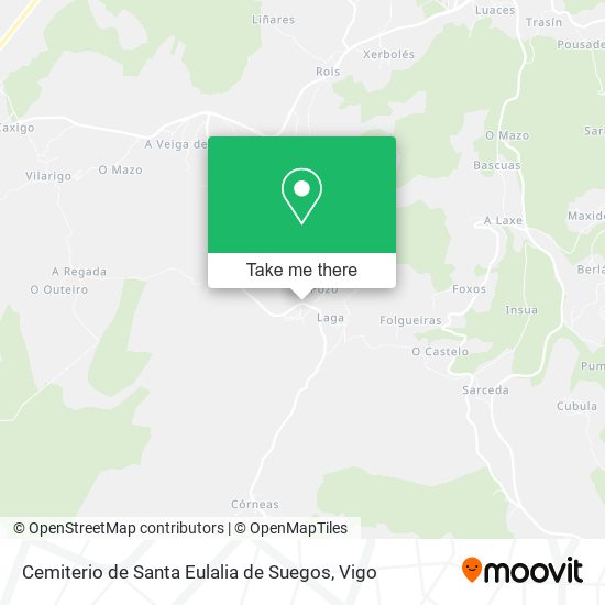 Cemiterio de Santa Eulalia de Suegos map