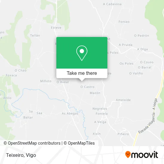 Teixeiro map
