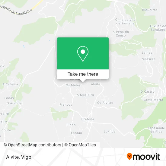 Alvite map