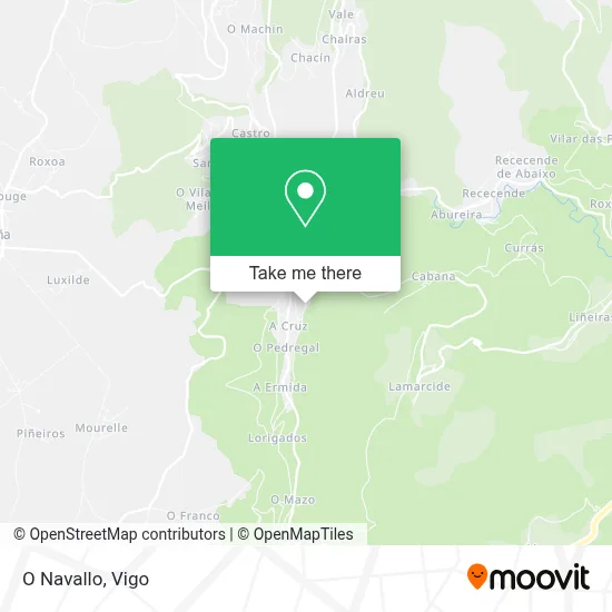 O Navallo map