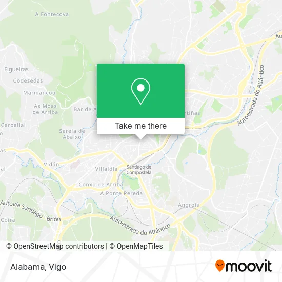 Alabama map