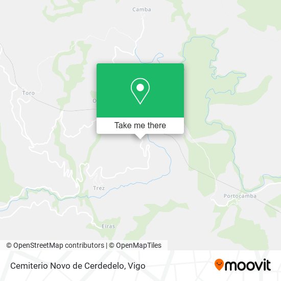 Cemiterio Novo de Cerdedelo map