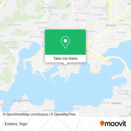 Esteiro map