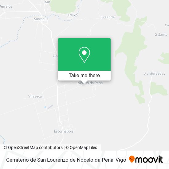 Cemiterio de San Lourenzo de Nocelo da Pena map