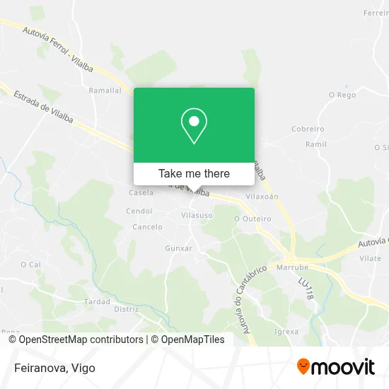 Feiranova map