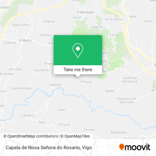 Capela de Nosa Señora do Rosario map