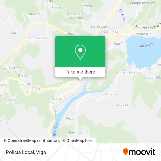 Policía Local map