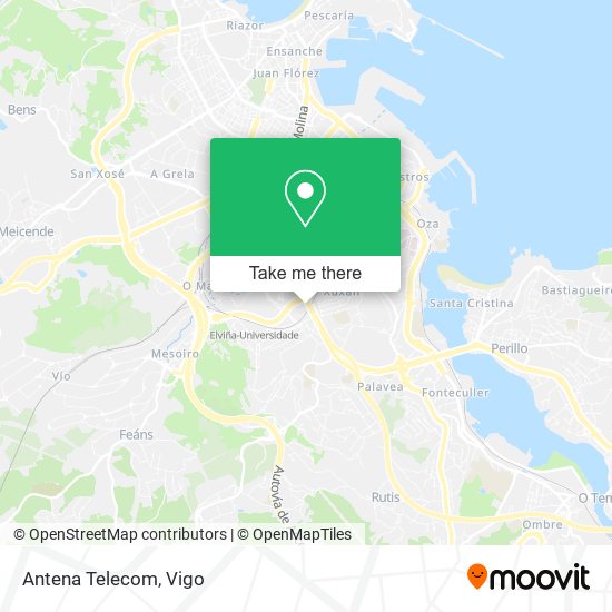 Antena Telecom map