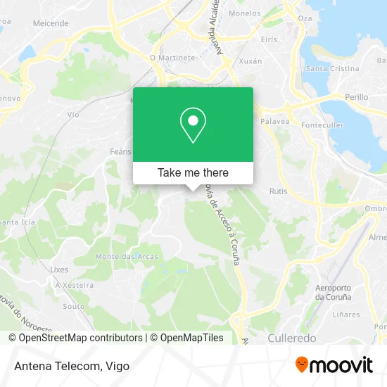Antena Telecom map