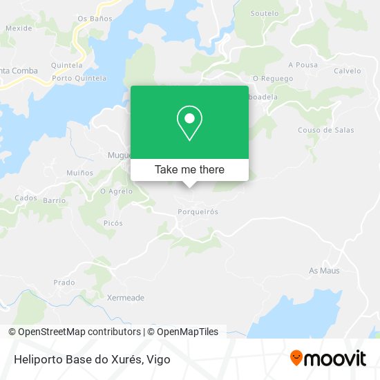 Heliporto Base do Xurés map