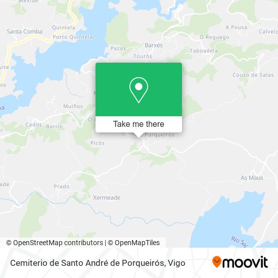 Cemiterio de Santo André de Porqueirós map