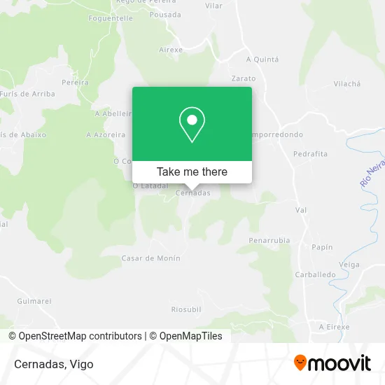 Cernadas map