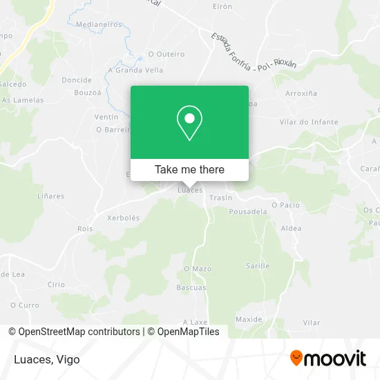Luaces map