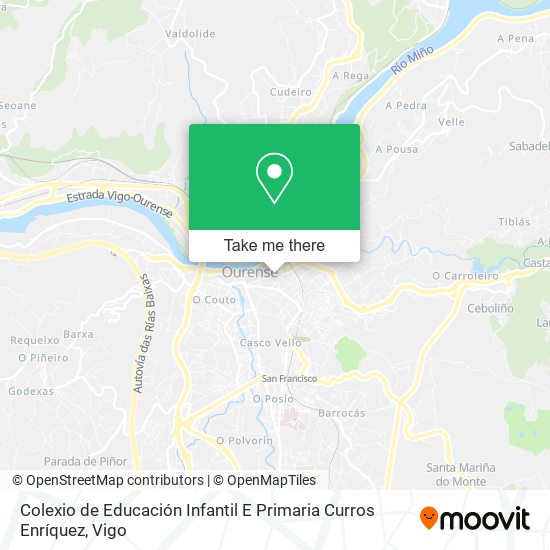 Colexio de Educación Infantil E Primaria Curros Enríquez map