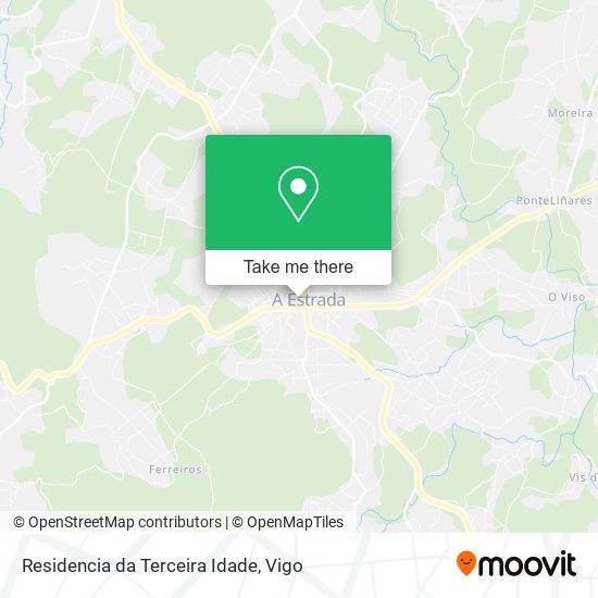 mapa Residencia da Terceira Idade