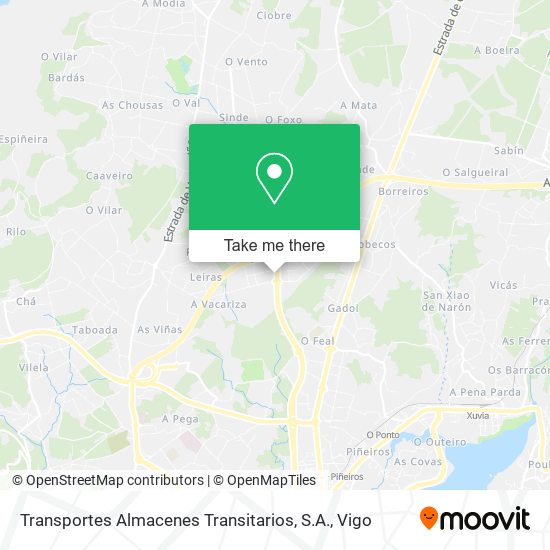 Transportes Almacenes Transitarios, S.A. map