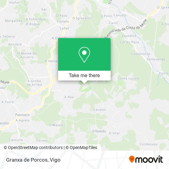 Granxa de Porcos map