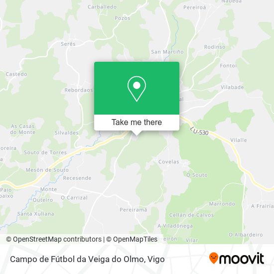 Campo de Fútbol da Veiga do Olmo map