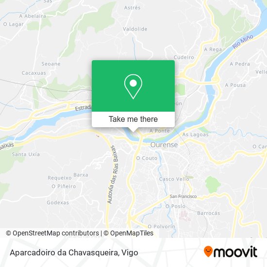 Aparcadoiro da Chavasqueira map