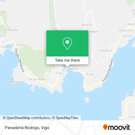 Panadería Rodrigo map