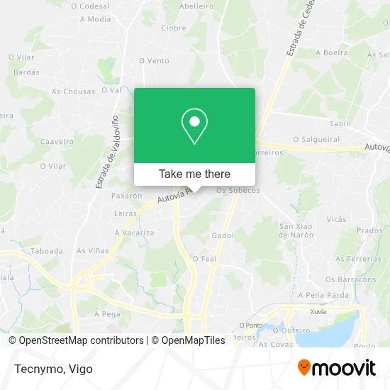 Tecnymo map