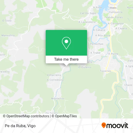 Pe da Ruba map